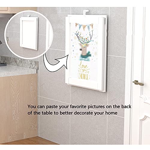 Table pliante murale invisible JATIBOSH pour petit appartement et cuisine - 6
