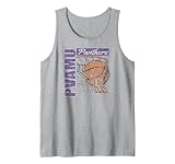Prairie View Panthers Vintage Basketball 90's Gray Tank Top