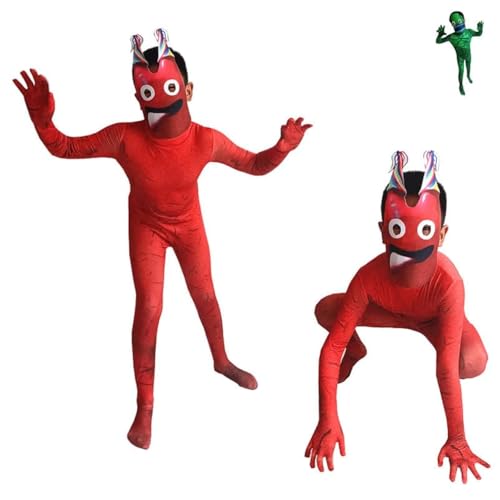 Garten Disfraz Banban Para NiñOs,Disfraz Ropa para Monstruo Escuela Mascarada Cosplay Carnaval Mardi Gras Halloween Día de los Muertos Fiesta de CumpleañOs DíA Del NiñO Navidad Chico Chica
