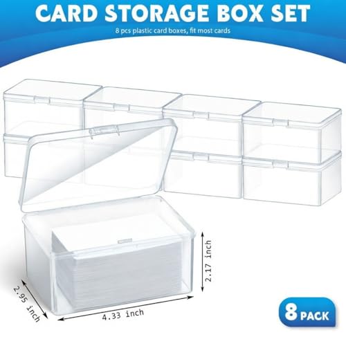 Boîte de rangement cartes de jeu plastique contre l'usure de vos decks