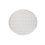 GHJrtHFJ Grillnetze, Edelstahl-Backrost for Grill, Grillofennetz, bietet eine zuverlässige Kochfläche for die Schale Ihrer Feuerstelle(28cm)