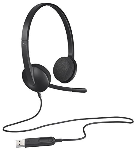 Preisvergleich Produktbild Logitech USB Headset H340 for Internet Calls and Music - Black