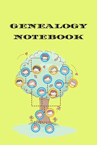 Genealogy Notebook: A workbook for genealogist searching for family and ancestors-108 lined page notebook