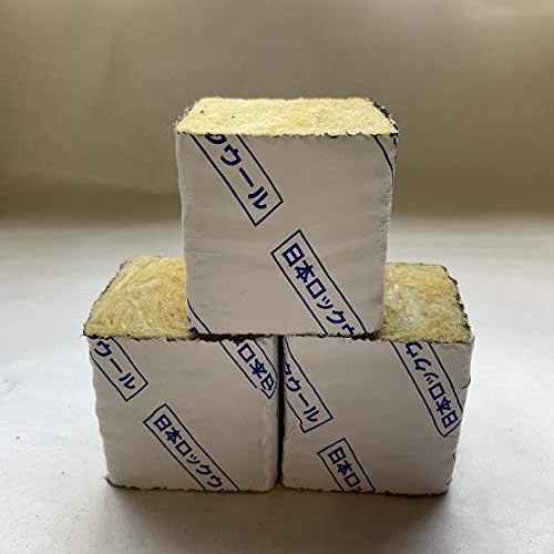 Amazon.co.jp: 挿し木用 ロックウール (30個, Lサイズ 6cm角) : DIY