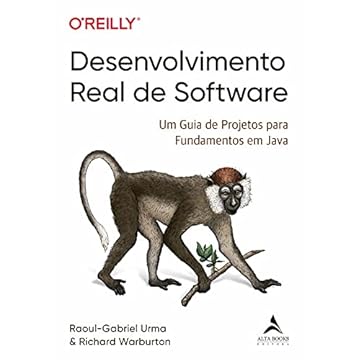 Capa do livro Desenvolvimento Real de Software: um Guia de Projetos Para Fundamentos em Java