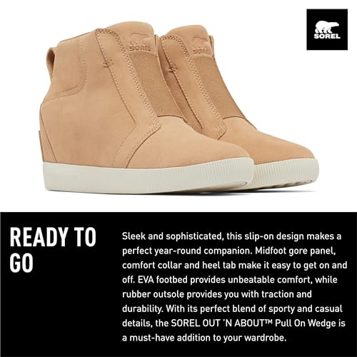 SOREL Women's Out N About Pull On Wedge Boot2