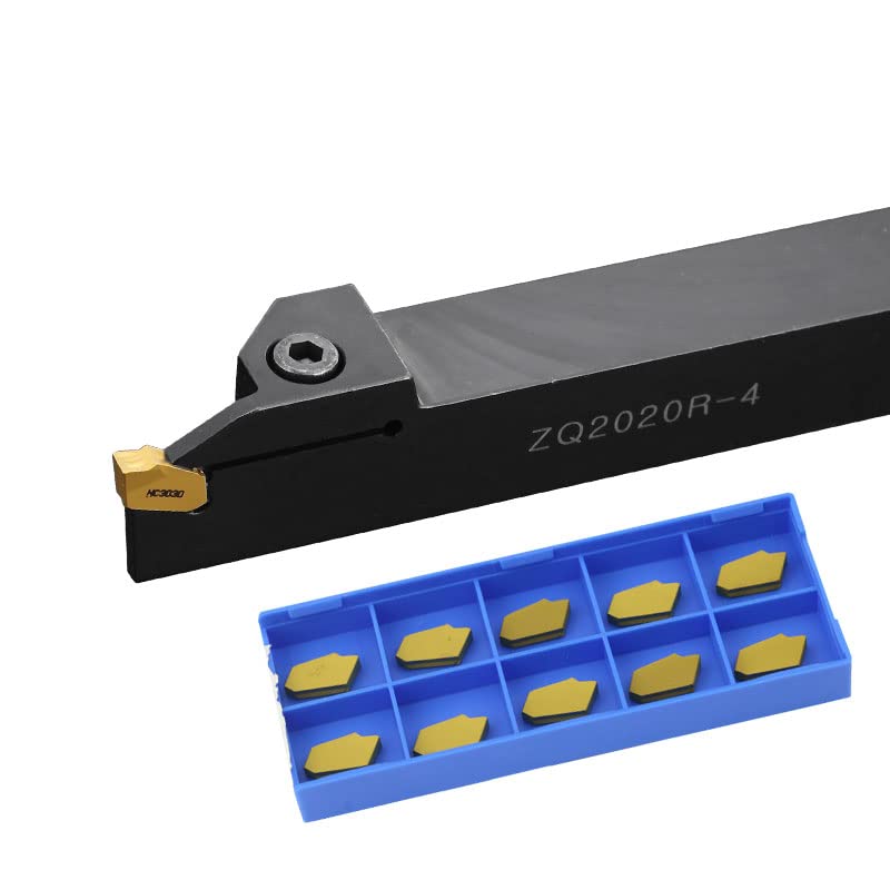 Tool Part for ZQ1616R-2 ZQ2020R-2 ZQ2525R-2 Grooving CNC Lathe Machining Cutting Toolholder Metal Grooving Blades Parting Cutter Boring Tool - (Angle: NO Cutter Bar/Shank Diameter: SP600 NC3030)