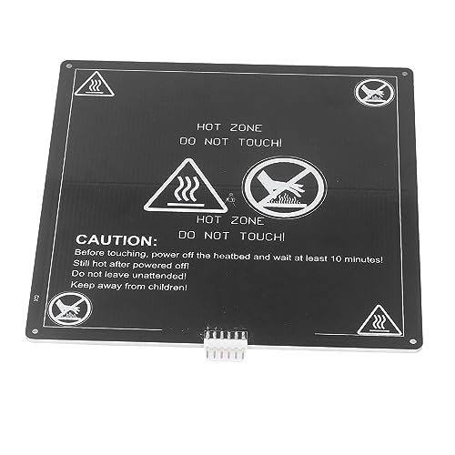 Coussin chauffant imprimante 3D alu pré-soudé : maintien thermique constant pour Artillery et MK3