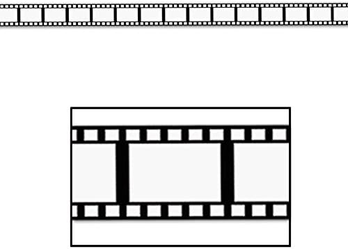 Beistle Club Pack Filmstrip Printed Poly Decorating Material, Box Contains 12 Rolls Of Decorating Material.