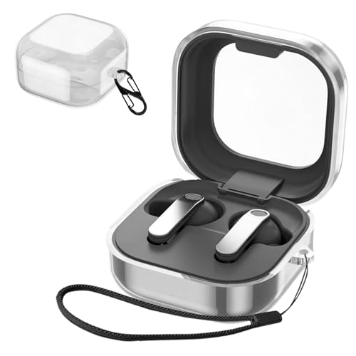 JIAYJP For Galaxy Buds4 Pro/Buds4 �p �P�[�X �J�o�[Galaxy Buds4 Pro/Buds4 �Ή� �C���z���S�ʕی�J�o�[ ���� TPU�J�o�[ �[�d�P�[�X�J�o�[ �����h�~ �L�Y�h�~ �ϏՌ� �S�ʕی� �[�d�֗� Gala