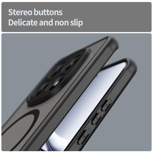 Image of Compatible with REDMI Redmi Note 15 5G Case Cover,Compatible with MagSafe,Anti-Fall,Compatible with Xiaomi Redmi Note 15 4G 2510DRA23E 2510DRA23G Cell Protective Phone Case Black