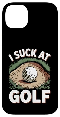 I Suck At Golf Joke ʔSt s Ȓj St X}zP[X iPhone 14 Plus p