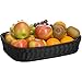 Produktbild Saleen Mehrzweck-Korb, Gastrotauglich, Rechteckig, 35 x 25,5 x 7,5 cm, Kunststofffaser, Schwarz, 02036719101
