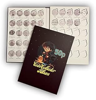 WS 50p Fifty Pence Coin Hunt Album Folder 1997-2023