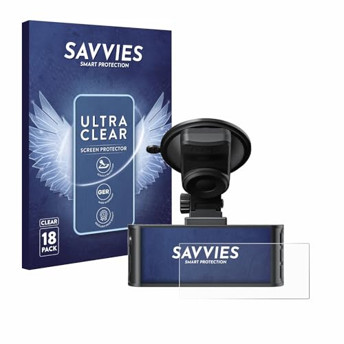 savvies 18 Pack Screen Protector compatible with Redtiger F7NS 4K Protection Film Clear