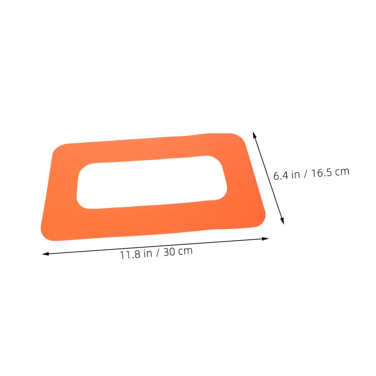 TOYANDONA 2Pcs Paddle Board Fin Box Connection Patch Durable Surfboard Accessory for Enhanced Stability Maneuverability Design for Various Sup Surfboard Models Orange