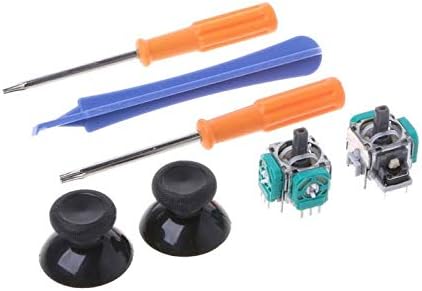 Repuesto de joysticks analógicos 3D para mando de Xbox One con tapa de palillos Torx T8 T6 destornilladores herramienta de reparación