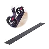 PEPE Mobility Türschwellenrampe 1,2 cm x 10,5 cm x 100 cm, PVC Flexibel rutschfest, Kürzbar, Innenbereich, Tragfähigkeit 500 kg