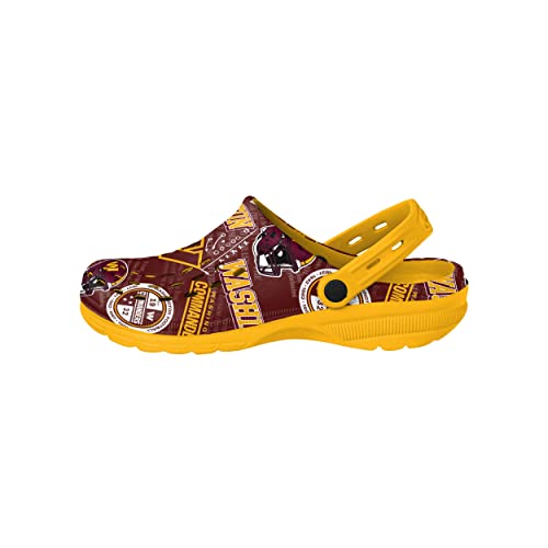 Image of FOCO Arizona Cardinals NFL Mens Historic Print Clog with Strap