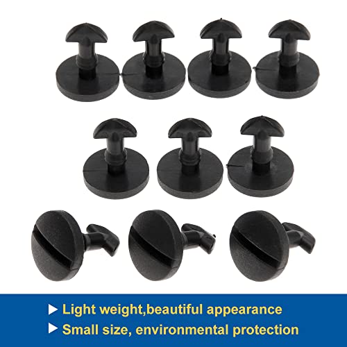 Mtsooning 10Pcs Rear Bumper Tow Cover Clips, Universal Plastic Fender Retainer Bottom Shield Fastener Replacement For Land Rover Sport #TOP4