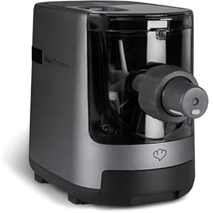 SPRINGLANE Nina elektrische Nudelmaschine mit integrierter Waage – 7 Pastaaufsätze, 180 W, 600 g Teig – frische Nudeln in unter 30 Minuten automatisch zubereiten
