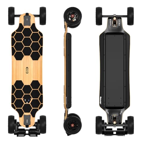 MEEPO Bamboo Series Off-Road All Terrain Electric Skateboard, Ultra-Long 20-31...