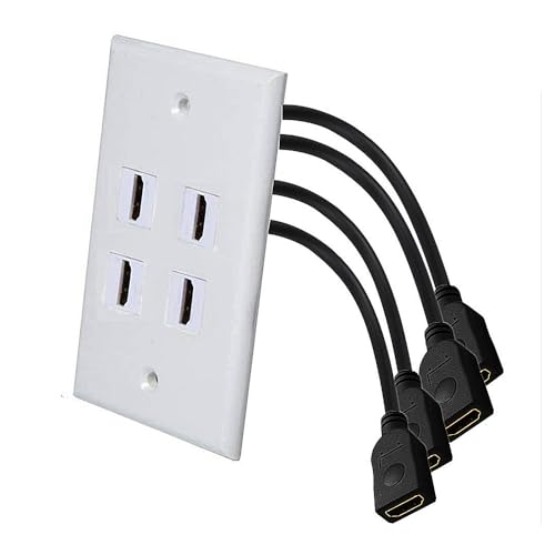 Prise murale HDMI 8K 48Gbit/s de qualité supérieure eARC