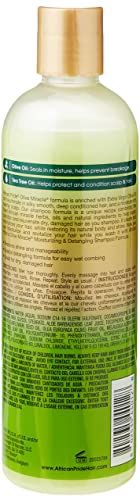 African Pride Olive Miracle Anti-Breakage 2 in 1 Shampoo and Conditioner 355 ml/12 fl.oz