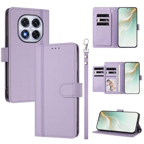 �X�}�z�P�[�X �Ή��@�� for Redmi Note 14 Pro 4G �X�}�z�P�[�X�y�E�H���b�g�f�U�C�� �f���A���J�[�h�X���b�g �L���b�V�� �t���b�v���X�^���h �����h�~�zPurple
