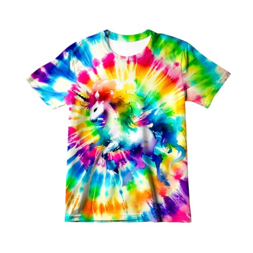 Image of Graphic Kids Tie Dye Shirt Size 4-10