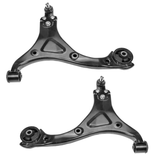 Image of Detroit Axle - 4pc Front Struts Kit for 2011 Hyundai Sonata [GAS], 2 Struts with Coil Spring Assembly 2 Lower Control Arm with Ball Joint Replacement Suspension Kit