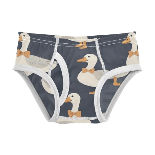 Wusikd Ducks Boys' Underwear Cotton Bow Tie Boys Briefs Soft Toddler Underwear 2T