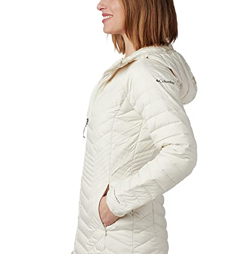 Image of Columbia Women Solid Powder Lite Mid Jacket Hoodie