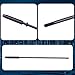 R8 Milling Machine Pull Rod, Spline Head Drawbar, Drawbar for Mills, Milling Machine Draw Bar, 7/16 Thread R8 Draw Bar Overall Drawbar for Bridgeport Milling Machine Part