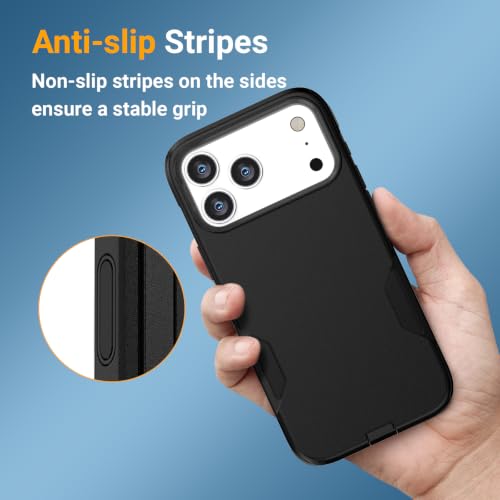 Magnetic for iPhone 17 Pro Max Case Heavy Duty Rugged Dual-Layer Black by jaroco - Used condition - Image 6