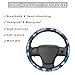 Premium Steering Wheel Cover for Dodgers car Accessories 15 Inch Universal Stretchable Design, Anti-Slip & Sweat-Absorbing, for Enhanced Driving Comfort and Style (AY-FXPT-DQ)