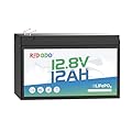 Redodo 12V 12Ah LiFePO4 Lithium Battery, Automotive Grade Cells, 4000 Deep Cycles, 3.2lbs Ultra-Lightweight, BMS Protection, 12V Deep Cycle Battery Perfect for Home Outdoor Marine Use