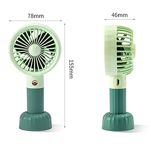 Ventilateur de table portable USB rechargeable 3 vitesses pour maison - 7