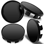 Biomar Labs 68mm Wheel Centre Caps Set of 4 Compatible with BMW Wheels – Plastic Alloy Wheel Hub Centre Caps Replacement – Compatible with BMW Part Number 36136783536 (CB 0)