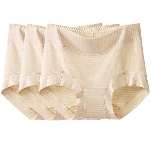 Culotte en coton pour femme à taille haute et finitions sans couture