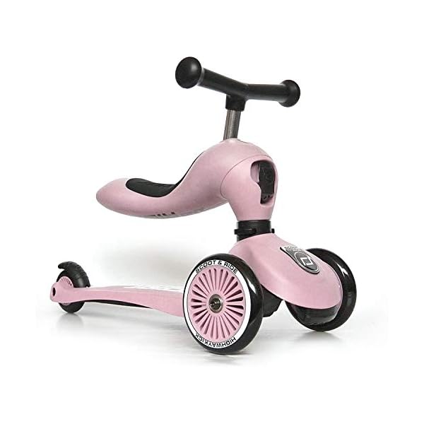 Scoot & Ride Unisex – Babys Highwaykick 1 Kickboard mit Sitz