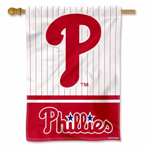 WinCraft Philadelphia Baseball Double Sided House Flag