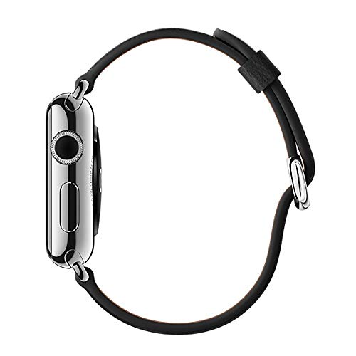 OWSOO Para A-pple Assista 1 2 3 4 5 Pulseira de Couro Universal 38 42 MM Relógio Pulseira de Pulso P