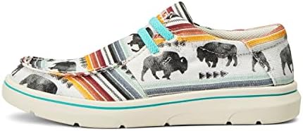 ARIAT YTH_Hilo Mule, Buffalo Print, 1 US Unisex Big Kid | Image 4