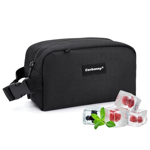 Cerbonny Cooler Bag Freezable Lunch Bag for Work School Travel,Leak-proof