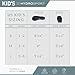 FITKICKS HydroSport Kid's Land-to-Water Footwear, Beach, Sports, Surf, Camping Accessories, Water Shoes for Boys and Girls - Teal, Medium