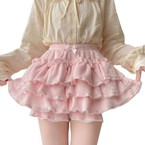 Bloomers en dentelle pour femme et short chaud de luxe à volants