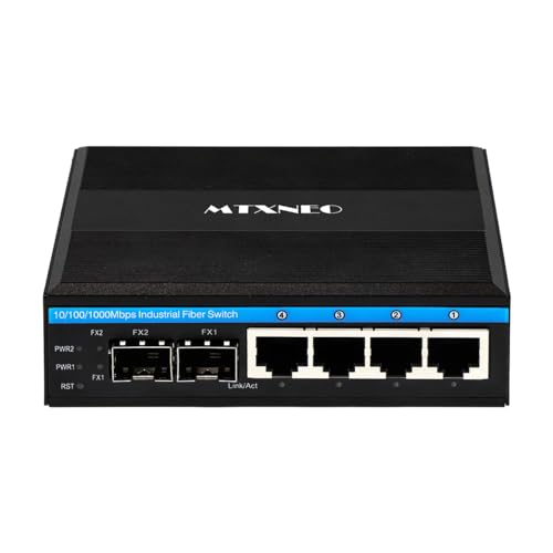 Switch industriel Gigabit Ethernet pour vidéosurveillance de chantier