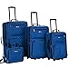 Rockland Luggage 4 Piece Set, Blue, One Size