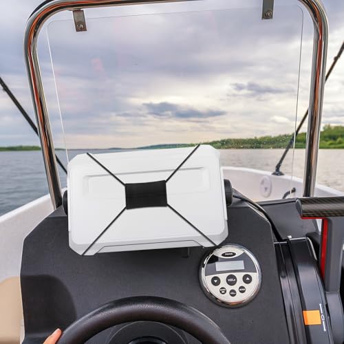 Image of 2 Pcs Fishing Graph Cover Straps - Keep Your Fish Finder Cover Secure During Travel